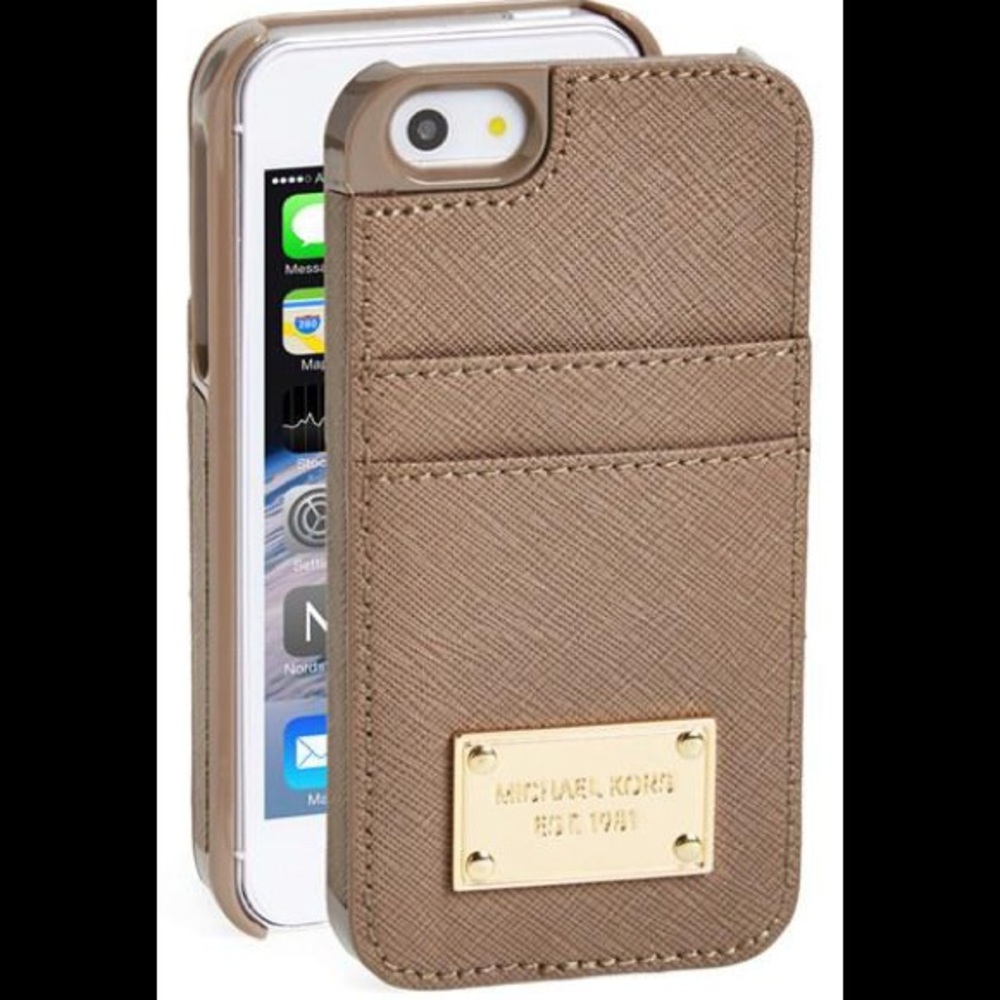 MICHAEL KORS Card Holder iPhone 5 & 5s Case